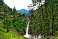 Cham Waterfall Kashmir Pakistan
